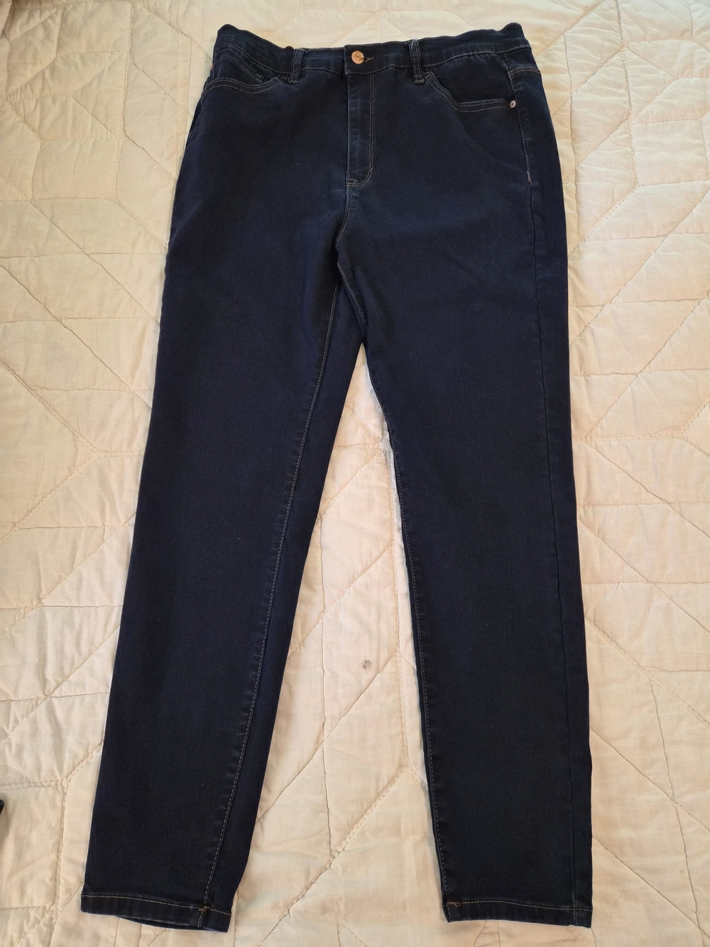 Curve Appeal High-Rise Essential Skinny Jeans - Size 14/32